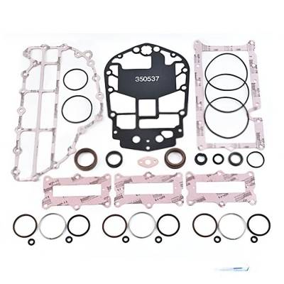 Rareelectrical - New Powerhead Gasket Kit Compatible With Johnson/Evinrude 3 Cyl 3.600 Bore E-Tec 75 Hp 3 Cyl 3.600