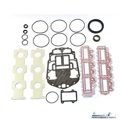 Rareelectrical - New Powerhead Gasket Kit Compatible With Johnson/Evinrude 6 Cyl 3.600 Bore Ficht 175 Hp 6 Cyl 3.600