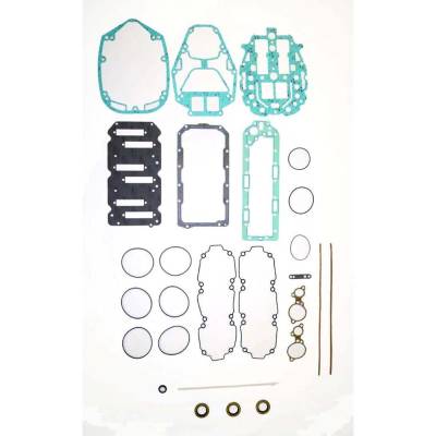 Rareelectrical - New Powerhead Gasket Kit Compatible With Mariner Mercury 6 Cyl 3.501 Bore 2.5L Jet 110 Hp 6 Cyl
