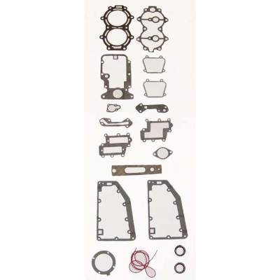 Rareelectrical - New Powerhead Gasket Kit Compatible With Chrysler/Force 2 Cyl 3.187 Bore 40Cc 2 Cyl 3.187 Bore 45Cc