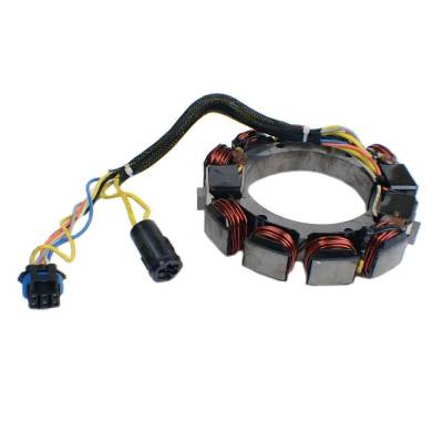 Rareelectrical - New Stator Compatible With Johnson/Evinrude 6 Cyl 3.600 Bore 60 Degree Carb 150 Hp 6 Cyl 3.600 Bore