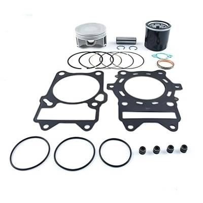 Rareelectrical - New Top End Rebuild Kit Compatible With Suzuki King Quad 500Cc 2009-2025 500Cc Engine By 54-610-13