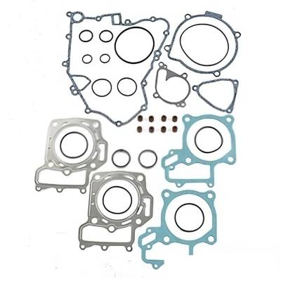 Rareelectrical - New Full Gasket Kit Compatible With Kawasaki Suzuki Prairie 4X4 700Cc Kfx 700Cc Twin Peaks 700Cc