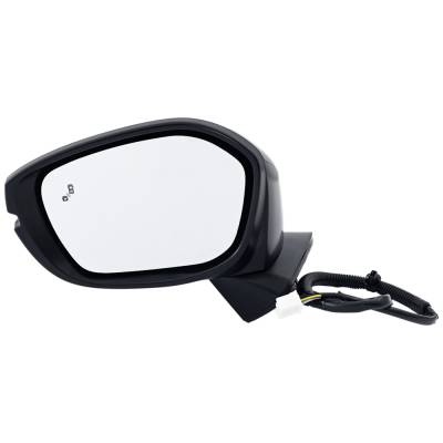 Rareelectrical - New Left Mirror Compatible With Honda Civic 1.5L 2.0L 2022-2023 By Part Numbers Ho1320352