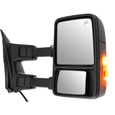 Rareelectrical - New Right Mirror Compatible With Ford F-250 Super Duty F-350 Super Duty F-550 Super Duty F-450 Super