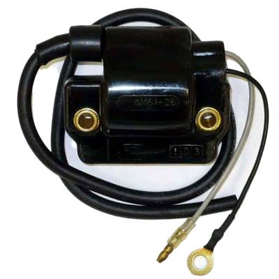 Rareelectrical - New Ignition Coil Compatible With Yamaha 6 Cyl 3.544 Bore 150 175 200 Bore 90 Degree 200 225