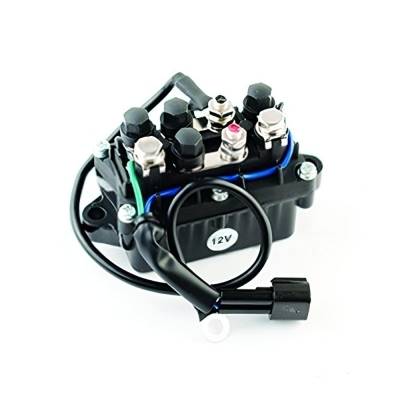 Rareelectrical - New Trim Assembly Solenoid Compatible With Yamaha 4 Cyl Jet 4 Stroke 115 Hp 4 Cyl 4 Stroke 115 Hp 6