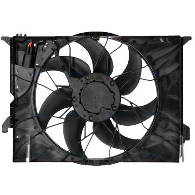 Rareelectrical - New Engine Cooling Fan And Motor Compatible With Mercedes-Benz S-Series W221 2006 S450 4.7 By Part