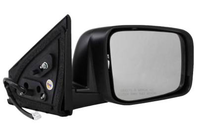 Rareelectrical - New Rh Door Mirror Compatible With Nissan 08-11 Rogue Power W/Heat Ni1321199 Ns73er 96301-Jm200