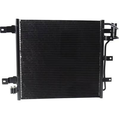 Rareelectrical - New A/C Condenser Compatible With Jeep Wrangler 2012 2013 2014 2015 2016 2017 2018 By Part Numbers