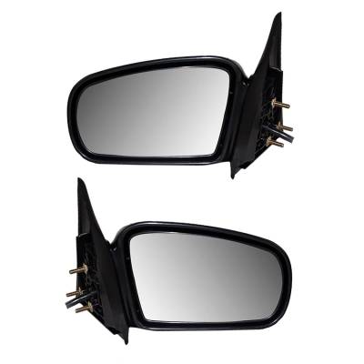 Rareelectrical - New Pair Of Door Mirrors Fits Chevrolet Malibu 2.4L 1997-1999 22683152 22683153