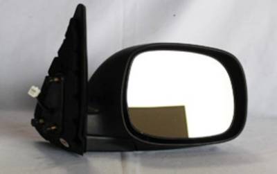 Rareelectrical - New Door Mirror Pair Compatible With Toyota 04-06 Sr5 Crew Cab Chrome Power W/O Heat Ty118er