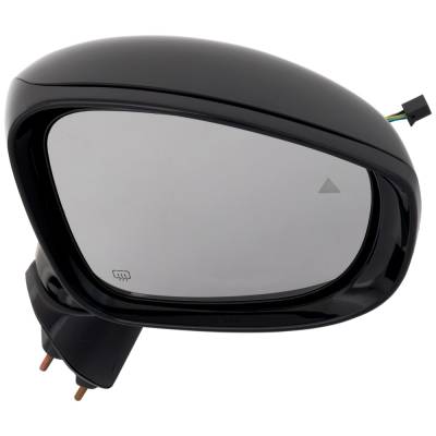 Rareelectrical - New Right Mirror Compatible With Chrysler Pacifica Voyager 3.6L 2020-2021 By Part Numbers Ch1321519