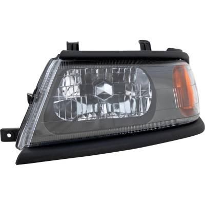 Rareelectrical - New Left Headlights Compatible With Mitsubishi Montero Sport 3.0L 3.5L 2000 2001 2002 2003 2004 By