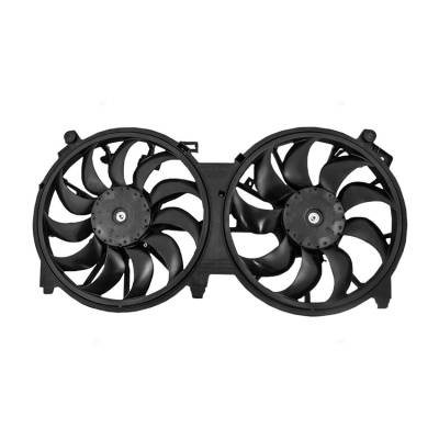 Rareelectrical - New Dual Radiator And Condenser Fan Fits Nissan Altima Coupe 2011-13 21481-Ja100
