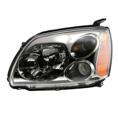 Rareelectrical - New Left Side Headlight Compatible With Mitsubishi Galant Se Sedan 2007 By Part Number Mn161851
