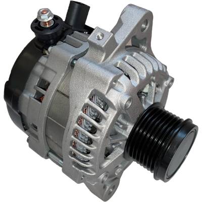 Rareelectrical - New 100A Regular Wheel 6 Groove Cw Alternator Compatible With Toyota Tacoma Crew Extended Cab Pickup