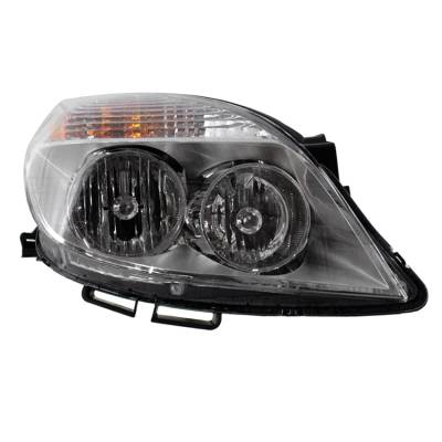 Rareelectrical - New Right Side Halogen Headlight Compatible With Saturn Aura Xr Sedan 2007 By Part Number 25818867