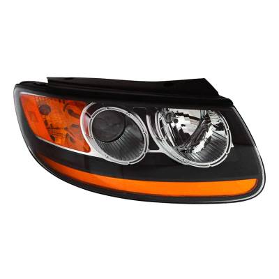 Rareelectrical - New Right Side Headlight Compatible With Hyundai Santa Fe Gl Sport 2007 By Part Number 92102-0W050