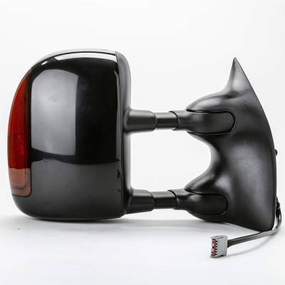 Rareelectrical - New Right Mirror Compatible With Ford F-450 F-550 Super Duty Base Conventional Lariat Xl Xlt Chassis