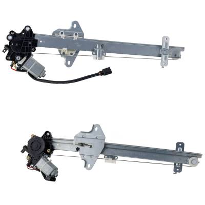 Rareelectrical - New Window Regulator With Motor Compatible With Acura Tlx 2015 2016 2017 2018 2019 By Part Numbers