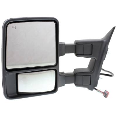 Rareelectrical - New Left Mirror Compatible With Ford F-350 Super Duty F-550 Super Duty F-250 Super Duty F-450 Super