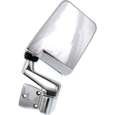 Rareelectrical - New Left Mirror Compatible With Jeep Wrangler 2.5L 4.0L 4.2L 1987-2001 By Part Numbers 55027207-Pfm