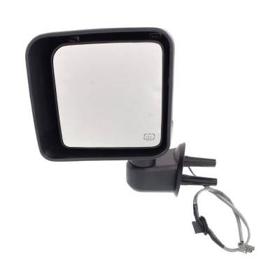 Rareelectrical - New Left Mirror Compatible With Jeep Wrangler 3.6L 2014-2014 By Part Numbers Ch1320389 68204245Aa