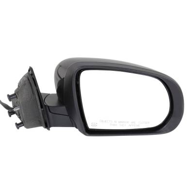 Rareelectrical - New Right Mirror Compatible With Jeep Cherokee 2.4L 3.2L 2014-2017 By Part Numbers Ch1321375