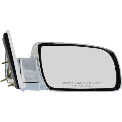 Rareelectrical - New Right Mirror Compatible With Chevrolet Gmc Cadillac 1988 1989 1990 1991 1992 1993 1994 1995 1996