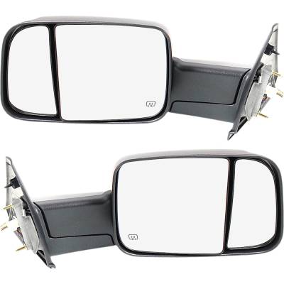 Rareelectrical - New Left Mirror Compatible With Dodge Ram Ram 2500 Ram 3500 Ram 1500 1500 2500 3500 2002 2011 By