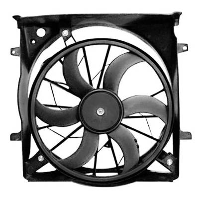 Rareelectrical - New Engine Cooling Fan Compatible With Jeep Liberty 3.7L 2006-2007 By Part Number 52079528Ab