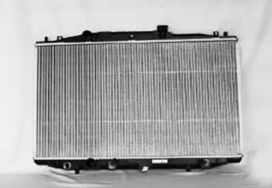 Rareelectrical - New Radiator Assembly Compatible With Honda 03-04 Accord 2.4L L4 2354Cc 144 Cid Ho3010188 3168 3168