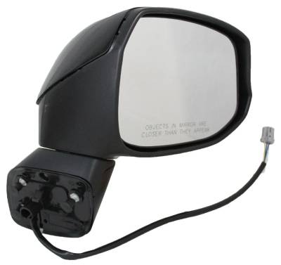 Rareelectrical - New Door Mirror Pair Compatible With Honda 12-13 Civic Power W/O Heat Ho1320261 76202Tr0a01