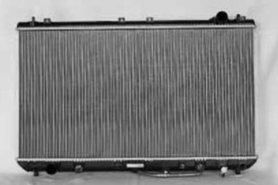 Rareelectrical - New Radiator Assembly Compatible With Toyota 97-99 Camry Solara 3.0L V6 2995Cc 8011909 2591 8010001