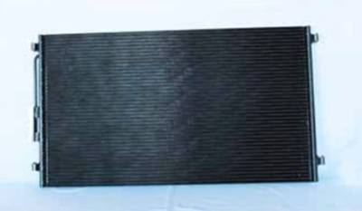 Rareelectrical - New Ac Condenser Compatible With Dodge 01-04 Caravan Pfc Block Fitting 15-62989 P40244 204957U