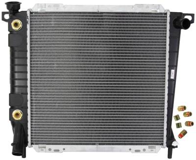 Rareelectrical - New Radiator Assembly Compatible With Ford Explorer Ranger 4.0L V6 245Cid 1991 1992 1993 1994 1995