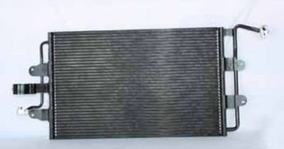 Rareelectrical - New Ac Condenser Compatible With Volkswagen 98-07 Beetle 1.8L 1.9L 2.0L L4 1781Cc 1896Cc 1984Cc