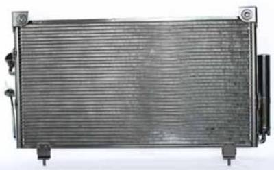 Rareelectrical - New Ac Condenser Compatible With Mitsubishi 03-06 Outlander Pfc Block Fitting P40323 Mr958462 P40323