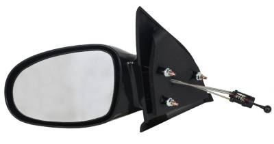 Rareelectrical - New Lh Door Mirror Compatible With Saturn 96-02 Sl1 Sl2 Sedan 96-01 Sw1 Sw2 Wagon Manual Remote