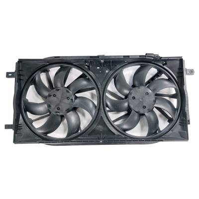 Rareelectrical - New Dual Cooling Fan Compatible With Ford Bronco Base Outer Banks Sport Utility 2.7L V6 164Ci