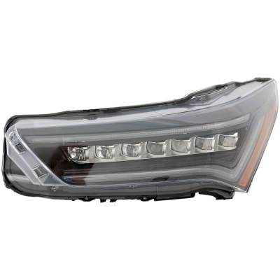 Rareelectrical - New Left Headlights Compatible With Acura Rdx 2.0L 2022 2023 By Part Numbers Ac2502142 Ac2502142c