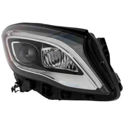 Rareelectrical - New Right Headlights Compatible With Mercedes-Benz Gla250 Gla45 Amg 2.0L 2015 2016 2017 2018 2019