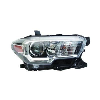 Rareelectrical - New Passenger Side Headlight Fits Toyota Tacoma 3.5L 16-18 To2503244 8111004270