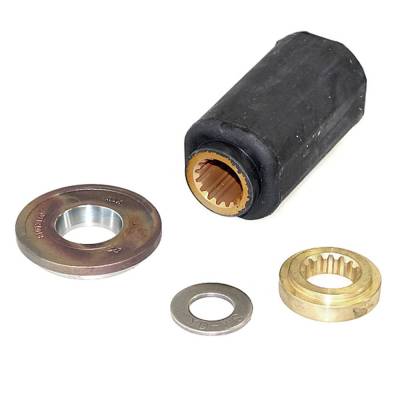Rareelectrical - New Rubex Hub Kit Compatible With 115-140 Hp Johnson/Evinrude 2003-2006 Suzuki 2002-2021 By Part