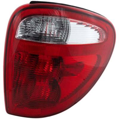 Rareelectrical - New Right Tail Lights Compatible With Chrysler Dodge Town & Country Voyager Caravan Grand Caravan