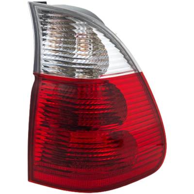 Rareelectrical - New Right Tail Lights Compatible With Bmw X5 3.0L 4.4L 4.8L 2004 2005 2006 By Part Numbers Bm2801118