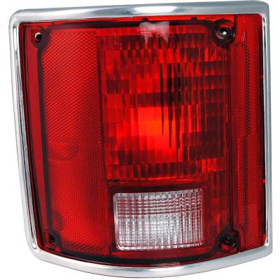 Rareelectrical - New Left Tail Lights Compatible With Chevrolet Gmc 1973-1991 By Part Numbers Rb1610050 Gm123-U00cl
