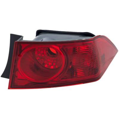 Rareelectrical - New Right Tail Lights Compatible With Acura Tsx 2.4L 2006 2007 2008 By Part Numbers Ac2819109