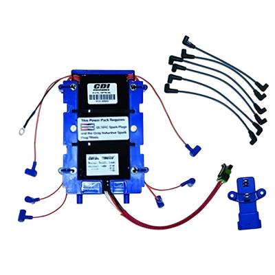 Rareelectrical - New Power Pack Kit Compatible With Johnson/Evinrude 6 Cyl 3.600 Bore 60 Degree Carb 175 Hp 6 Cyl